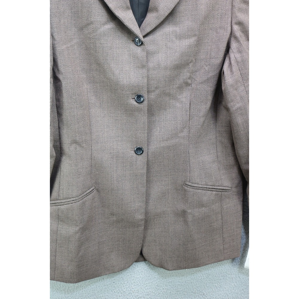Pendleton Women's 100% Virgin Wool Button Up Long Blazer-8/T-NWT-Business-Office - Picture 2 of 13